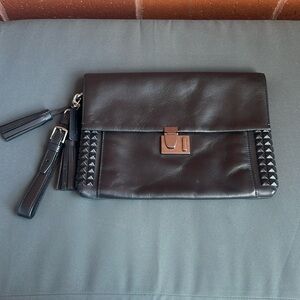 Coach tassel clutch/wristlet